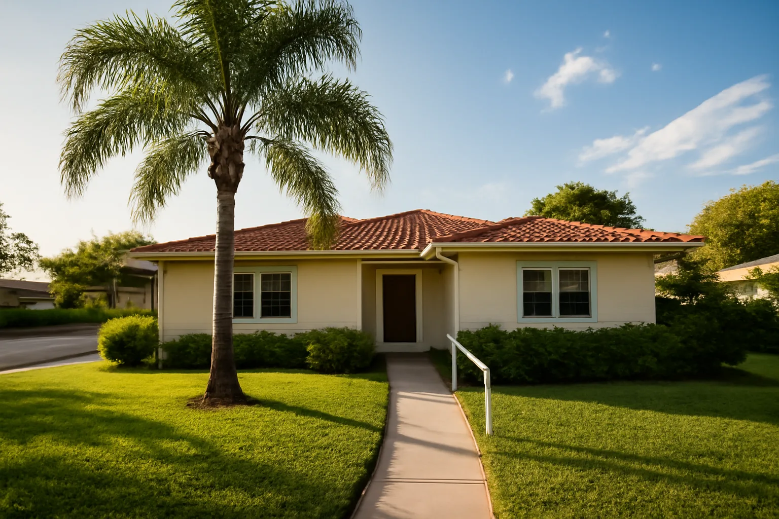 Single-story Florida residential home suitable for small assisted living facility